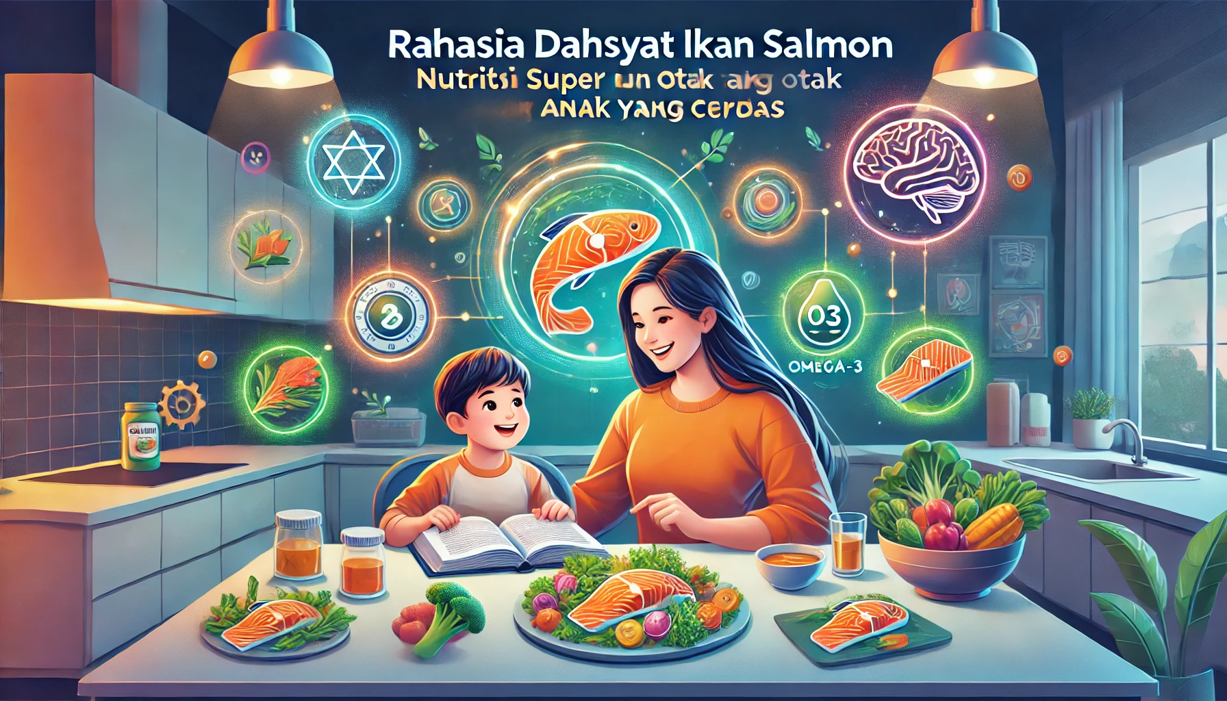 Rahasia Dahsyat Ikan Salmon